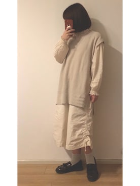 「青文字系」｜「アイテム（財布/小物）」を使った、minnさん（レディース・154cm）の夏コーディネート