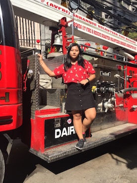 「fashionblogger」｜Andy Yuさん（レディース・154cm）の夏コーディネート