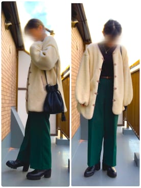 ずんさん（レディース・158cm）の冬コーディネート