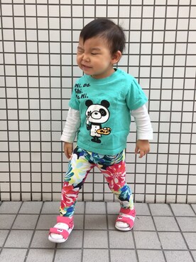 Mariko さんの（babyGAP | babyGAP）を使ったコーディネート