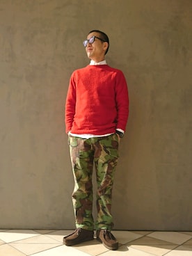 「ツリー」｜D.nakamuraさん（メンズ・170cm）の冬コーディネート