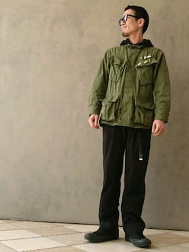 「SOUNDS GOOD（サウンズグッド）のアイテム」を使った、D.nakamuraさん（メンズ・170cm）の春コーディネート