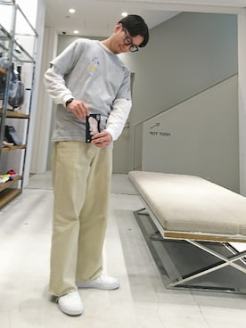 「POWELL PERALTA（パウエルペラルタ）のアイテム」を使った、D.nakamuraさん（メンズ・170cm）の冬コーディネート