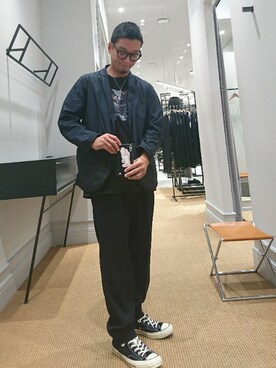 「TEATORA（テアトラ）のアイテム（ジャケット/アウター）」を使った、D.nakamuraさん（メンズ・170cm）の冬コーディネート