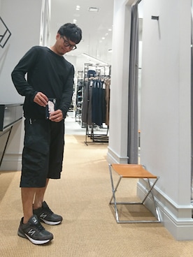 「ACRONYM（アクロニウム）のアイテム（パンツ）」を使った、D.nakamuraさん（メンズ・170cm）の夏コーディネート