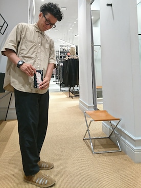 D.nakamuraさん(メンズ・170cm)の夏コーディネート