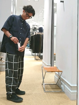 D.nakamuraさん(メンズ・170cm)の夏コーディネート
