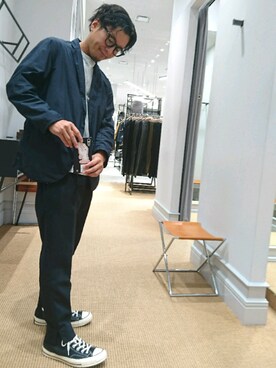 「chacktaylor」｜D.nakamuraさん（メンズ・170cm）の秋コーディネート