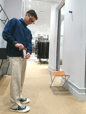「chacktaylor」｜D.nakamuraさん（メンズ・170cm）の秋コーディネート