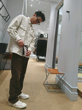 「chacktaylor」｜D.nakamuraさん（メンズ・170cm）の冬コーディネート
