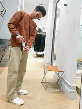 「chacktaylor」｜D.nakamuraさん（メンズ・170cm）の冬コーディネート