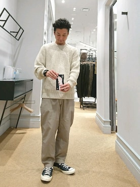 「chacktaylor」｜D.nakamuraさん（メンズ・170cm）の冬コーディネート
