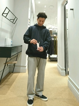 「yaeca contempo」｜D.nakamuraさん（メンズ・170cm）の冬コーディネート