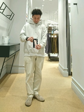 D.nakamuraさん(メンズ・170cm)の冬コーディネート