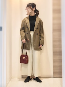 ue.さん（レディース・156cm）の春コーディネート