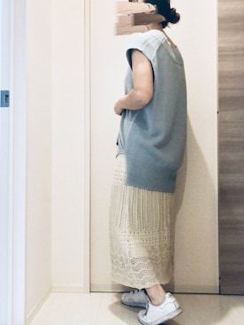 ue.さん（レディース・156cm）の春コーディネート