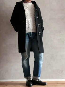 Mackintosh London マッキントッシュ ロンドン のダッフルコートを使ったメンズ人気ファッションコーディネート ユーザー その他ユーザー Wear