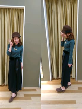 Harukaさん(レディース・153cm)の秋コーディネート