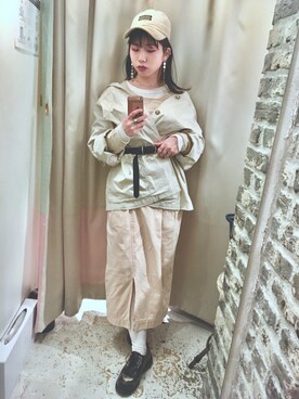 マンモスコスモスさん（レディース・151cm）の春コーディネート