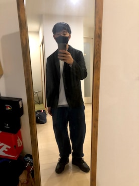 「アイテム（テーラードジャケット）」を使った、taihekさん（メンズ・168cm）の春コーディネート
