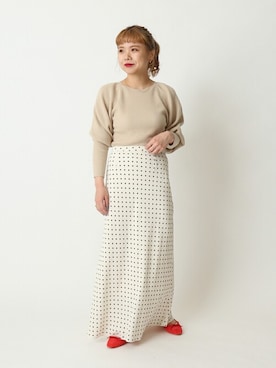 「U by SPICK&SPAN（ユーバイスピックアンドスパン）のアイテム」を使った、karinさん（レディース・158cm）の冬コーディネート