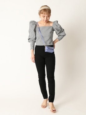 「U by SPICK&SPAN（ユーバイスピックアンドスパン）のアイテム」を使った、karinさん（レディース・158cm）の冬コーディネート