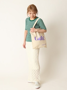 「U by SPICK&SPAN（ユーバイスピックアンドスパン）のアイテム」を使った、karinさん（レディース・158cm）の春コーディネート