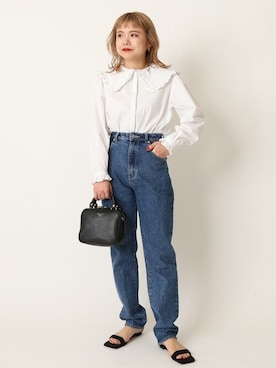 「U by SPICK&SPAN（ユーバイスピックアンドスパン）のアイテム」を使った、karinさん（レディース・158cm）の春コーディネート