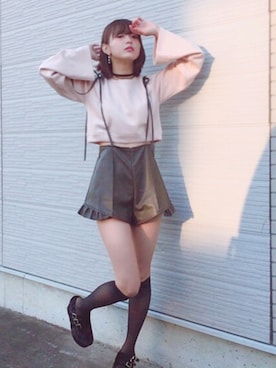  YUKINAさん（レディース・160cm）の秋コーディネート