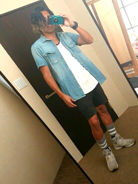 YANさん（メンズ・178cm）の夏コーディネート