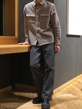 「ITTY BITTY（イッティービッティー）のアイテム（ブルゾン）」を使った、inadenさん（メンズ・175cm）の春コーディネート