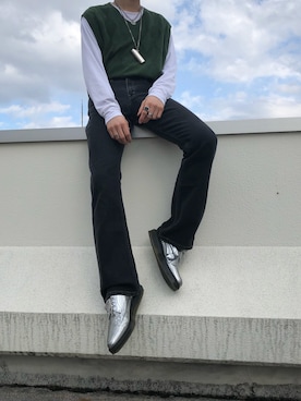 「AMBUSH（アンブッシュ）のアイテム（その他）」を使った、全さん（メンズ・175cm）の春コーディネート