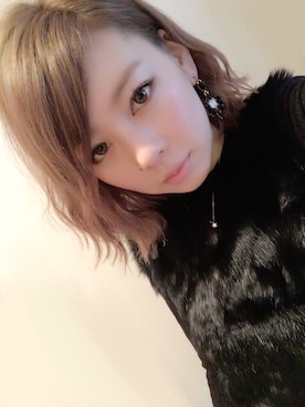 「顔」｜あやつるぽん！さん（レディース・160cm）の春コーディネート