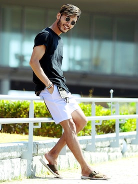 JIGGYS SHOP PRESSさん（メンズ・180cm）の夏コーディネート