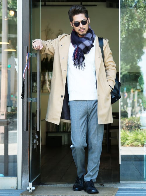 Jiggys Shop Press Jiggys Shop 本社 Jiggys Shopのマフラー ショールを使ったコーディネート Wear