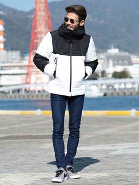 「jiggys shop（ジギーズショップ）のアイテム（ジャケット/アウター）」を使った、JIGGYS SHOP PRESSさん（メンズ・180cm）の冬コーディネート