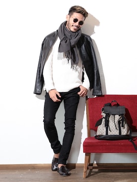 JIGGYS SHOP PRESSさん（メンズ・180cm）の冬コーディネート