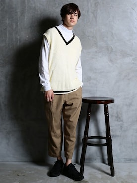 JIGGYS SHOP PRESSさん（メンズ・180cm）の春コーディネート