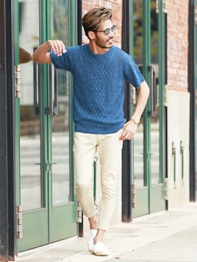 「jiggys shop（ジギーズショップ）のアイテム」を使った、JIGGYS SHOP PRESSさん（メンズ・180cm）の春コーディネート
