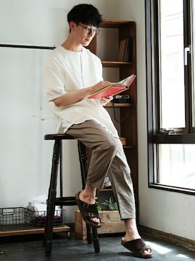 JIGGYS SHOP PRESSさん（メンズ・178cm）の夏コーディネート