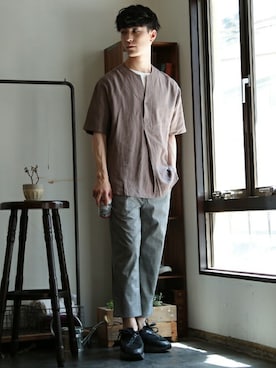 JIGGYS SHOP PRESSさん（メンズ・178cm）の夏コーディネート