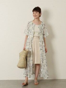 RIKAさん（レディース・160cm）の春コーディネート