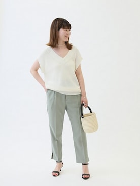 RIKAさん（レディース・160cm）の春コーディネート