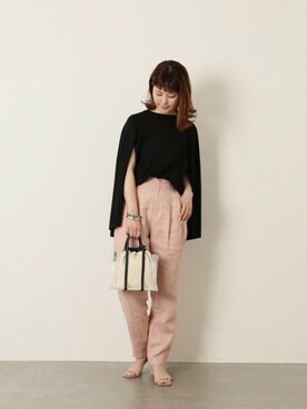 RIKAさん（レディース・160cm）の春コーディネート