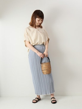 RIKAさん(レディース・160cm)の春コーディネート