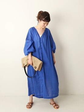 RIKAさん（レディース・160cm）の夏コーディネート