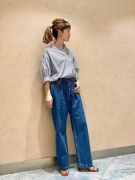 Spick & Span(スピックアンドスパン)の「パールボタンギャザー ...