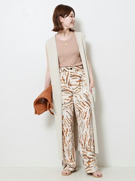 RIKAさん（レディース・160cm）の夏コーディネート