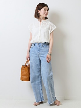 RIKAさん（レディース・160cm）の夏コーディネート