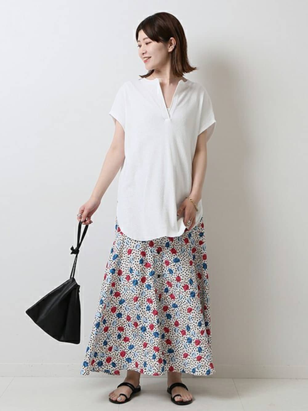 Spick＆Span tシャツ 「追加」箔ロゴプリントTシャツ レディース